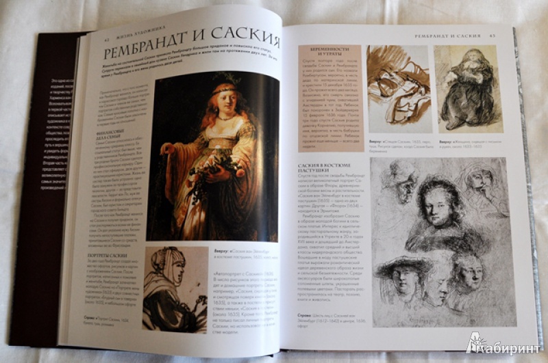 Иллюстрация 16 из 31 для Рембрандт. Жизнь и творчество в 500 картинах - Розалинда Ормистон | Лабиринт - книги. Источник: Olenika