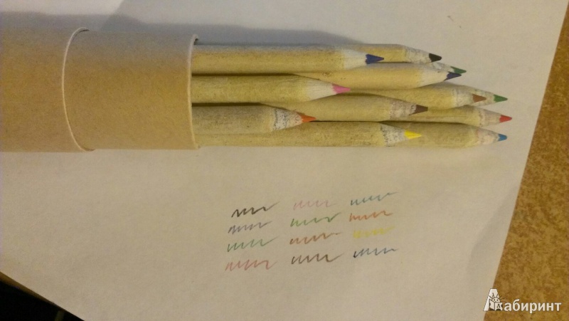 Иллюстрация 2 из 3 для Набор цветных карандашей в пенале (12 цветов) (070203) | Лабиринт - канцтовы. Источник: Тихонова  Анастасия