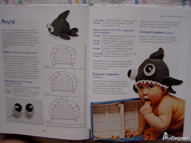 Иллюстрация 29 из 39 для Забавные шапочки для детей и взрослых. 20 вязаных моделей - Ирина Ротт | Лабиринт - книги. Источник: Gr