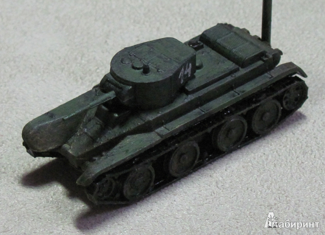 Иллюстрация 8 из 10 для Советский танк БТ-5 (6129) | Лабиринт - игрушки. Источник: Захарова  Галина