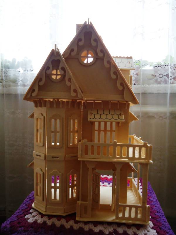Иллюстрация 20 из 22 для Сборная модель "Готический дом" малый (G-DH001) | Лабиринт - игрушки. Источник: Yarinka