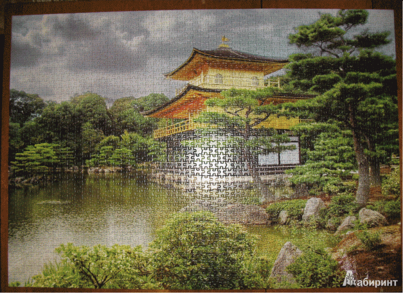 Иллюстрация 2 из 4 для Пазл-2000 "Храм Кинкакудзи, Киото" (15182) | Лабиринт - игрушки. Источник: Rewesa