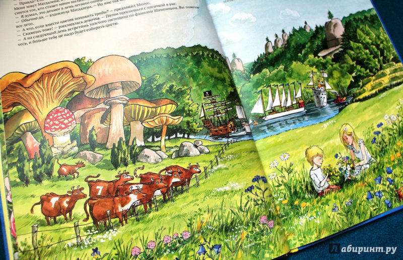 Иллюстрация 42 из 60 для Минус и большой мир - Свен Нурдквист | Лабиринт - книги. Источник: Мама-Почитайка