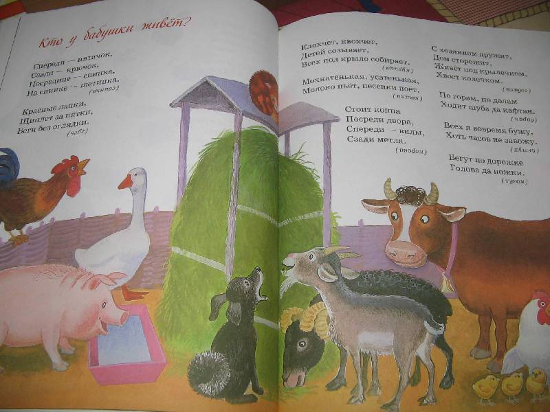 Иллюстрация 4 из 6 для В подарок малышам. Песенки и загадки | Лабиринт - книги. Источник: Рыженький