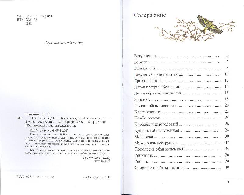 Иллюстрация 11 из 38 для Птицы леса - Бровкина, Сивоглазов | Лабиринт - книги. Источник: мамаОля