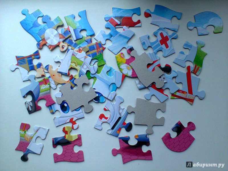 Иллюстрация 5 из 14 для Puzzle-30 MIDI. Скорая помощь | Лабиринт - игрушки. Источник: Богунова  Наталья