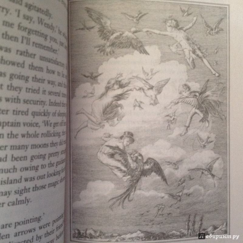 Иллюстрация 7 из 47 для Peter Pan - James Barrie | Лабиринт - книги. Источник: Sage Tea