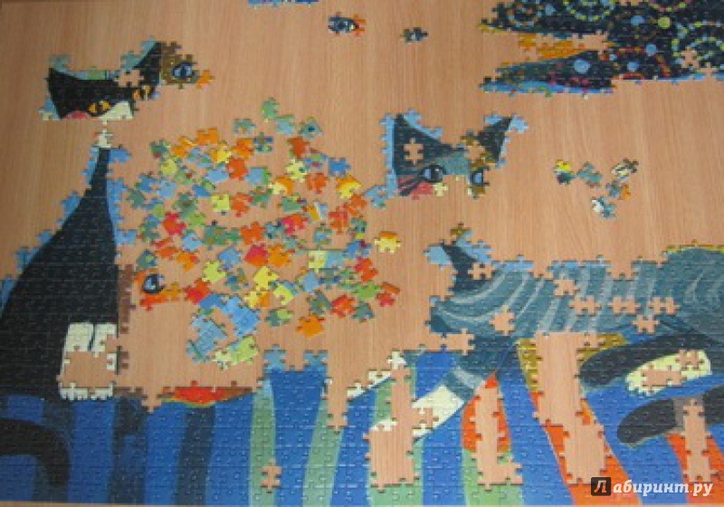 Иллюстрация 6 из 11 для Puzzle-2000 "Полосы" Wachtmeister (29317) | Лабиринт - игрушки. Источник: Ольга