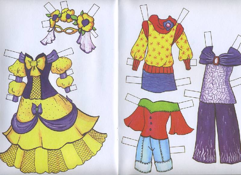 Иллюстрация 4 из 4 для Бумажная кукла Маша | Лабиринт - книги. Источник: Pallada