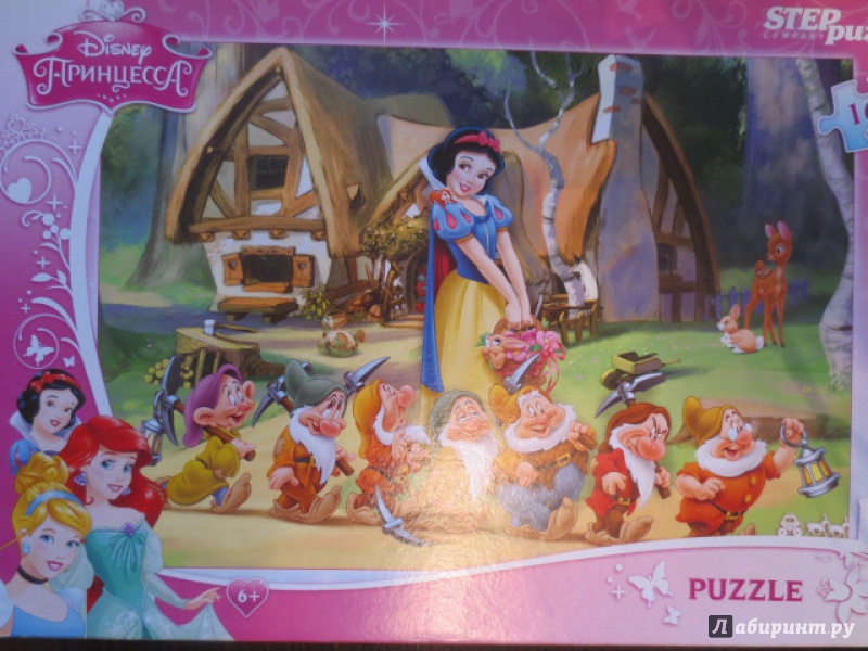 Иллюстрация 19 из 20 для Step Puzzle-160 "Disney. Белоснежка" (94038) | Лабиринт - игрушки. Источник: Анечка