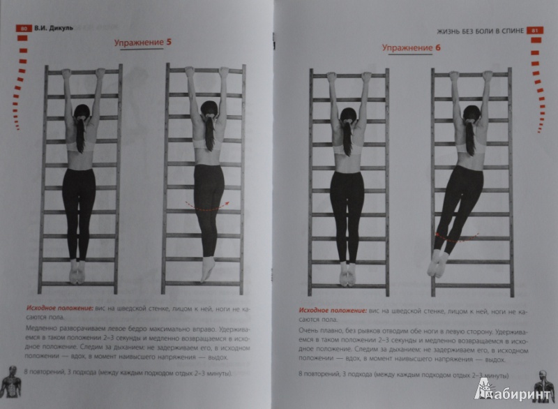 Иллюстрация 10 из 13 для Жизнь без боли в спине - Валентин Дикуль | Лабиринт - книги. Источник: NDusha