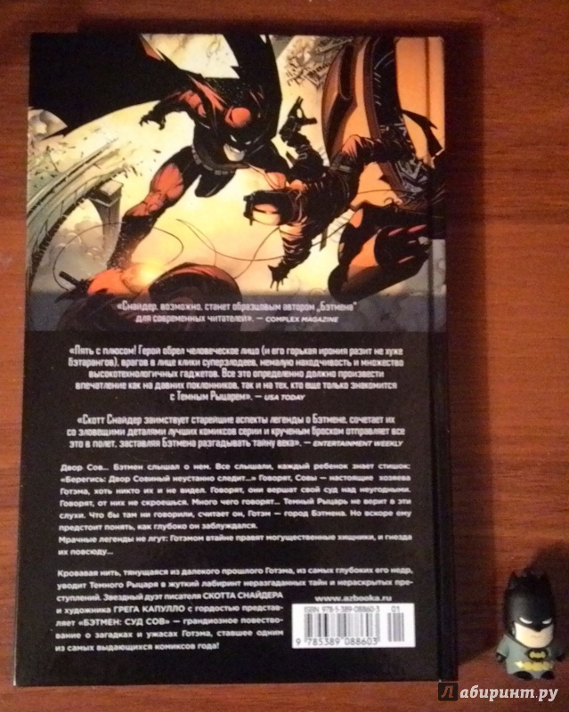 Иллюстрация 13 из 39 для Бэтмен. Книга 1. Суд Сов - Скотт Снайдер | Лабиринт - книги. Источник: FilinFromFjord