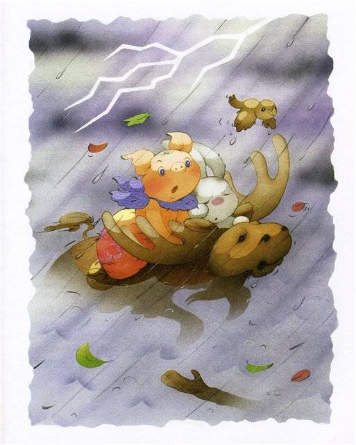 Иллюстрация 33 из 62 для Про маленького поросенка Плюха - Румянцева, Баллод | Лабиринт - книги. Источник: Гостья