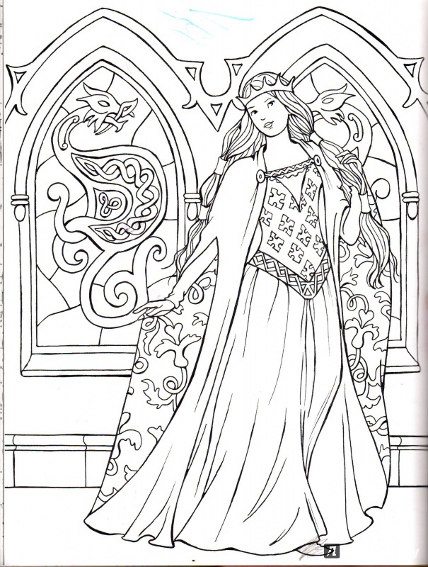 Иллюстрация 13 из 40 для Принцессы. Книжка-раскраска | Лабиринт - книги. Источник: Трубадур