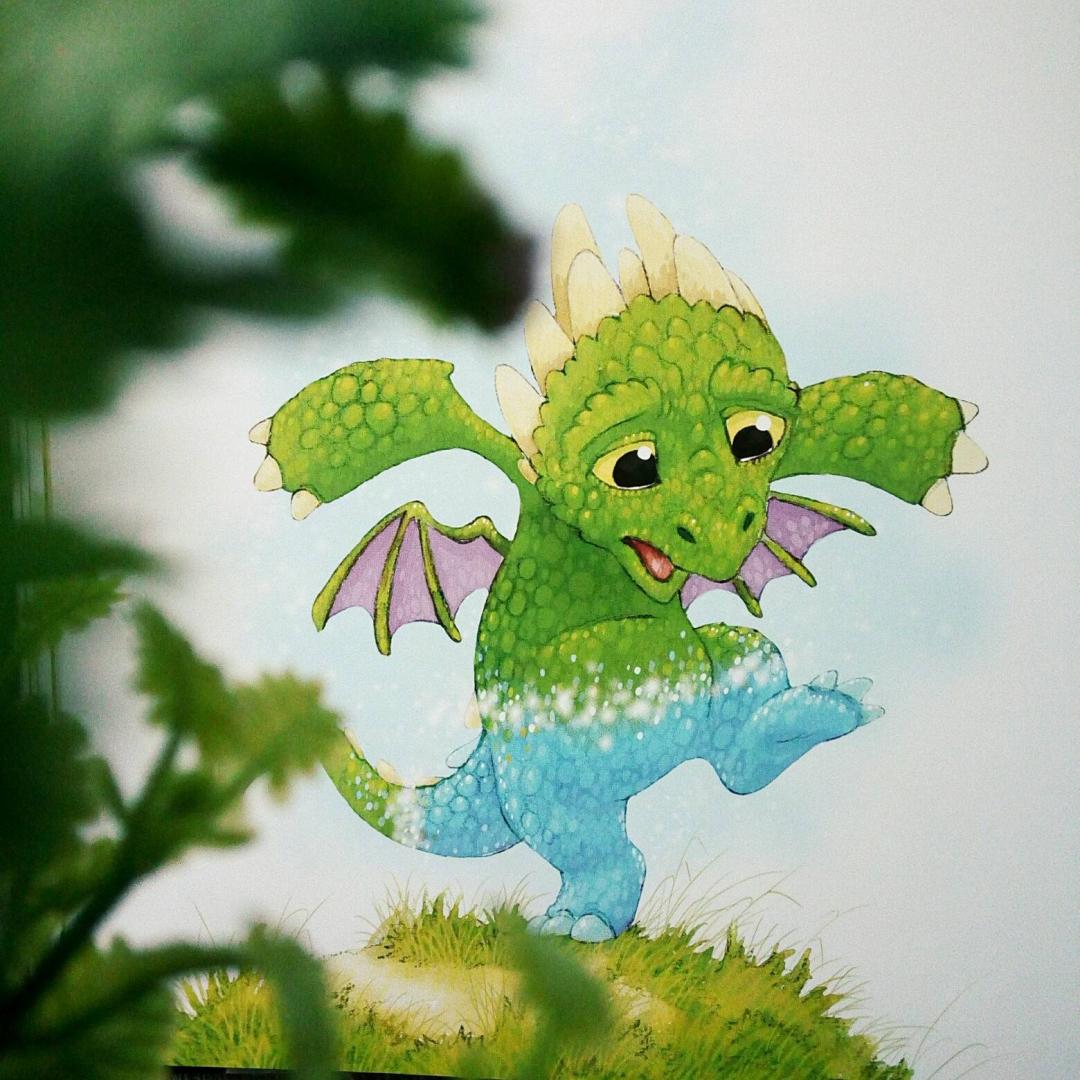 Иллюстрация 52 из 100 для Дракончик по имени Эгги - Хейди Ховарт | Лабиринт - книги. Источник: bookchik