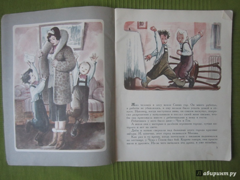 Иллюстрация 57 из 67 для Чук и Гек - Аркадий Гайдар | Лабиринт - книги. Источник: Александрова  Анна Леонидовна