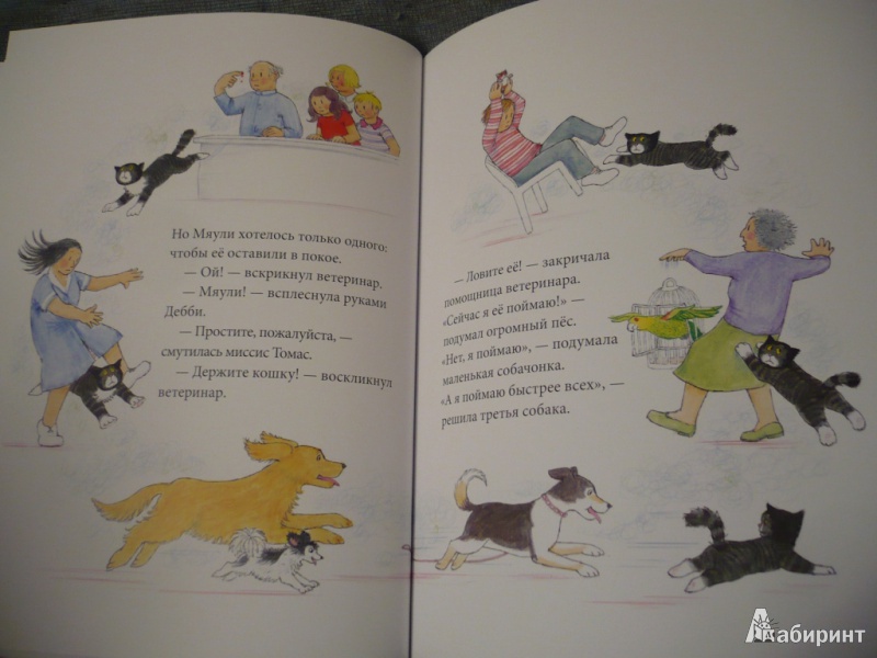 Иллюстрация 18 из 32 для Мяули у ветеринара - Джудит Керр | Лабиринт - книги. Источник: angela_kvitka