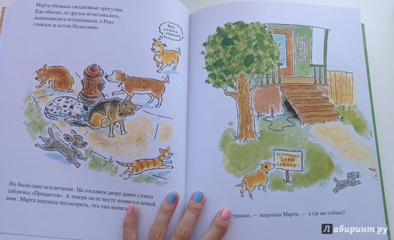 Иллюстрация 4 из 28 для Марта гуляет с собакой - Сьюзан Меддау | Лабиринт - книги. Источник: olgatout
