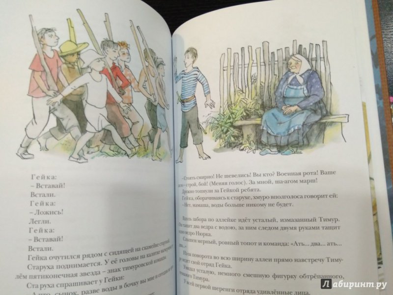 Иллюстрация 28 из 38 для Тимур и его команда. Рассказы - Аркадий Гайдар | Лабиринт - книги. Источник: Тайна