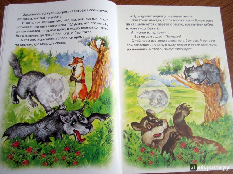 Иллюстрация 10 из 10 для Кот и лиса | Лабиринт - книги. Источник: Гончарова  Ирина