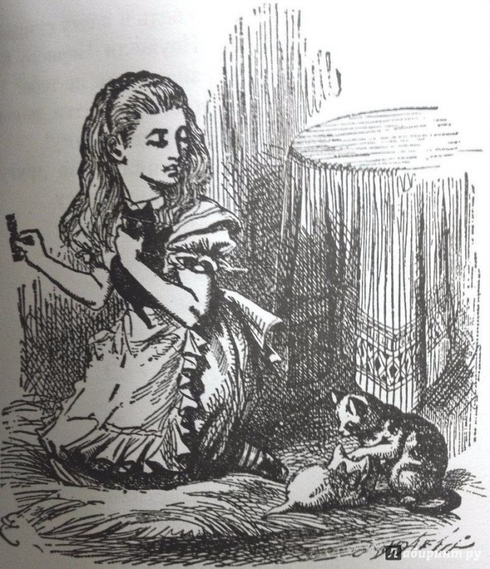 Иллюстрация 28 из 35 для Алиса в Зазеркалье - Льюис Кэрролл | Лабиринт - книги. Источник: NiNon