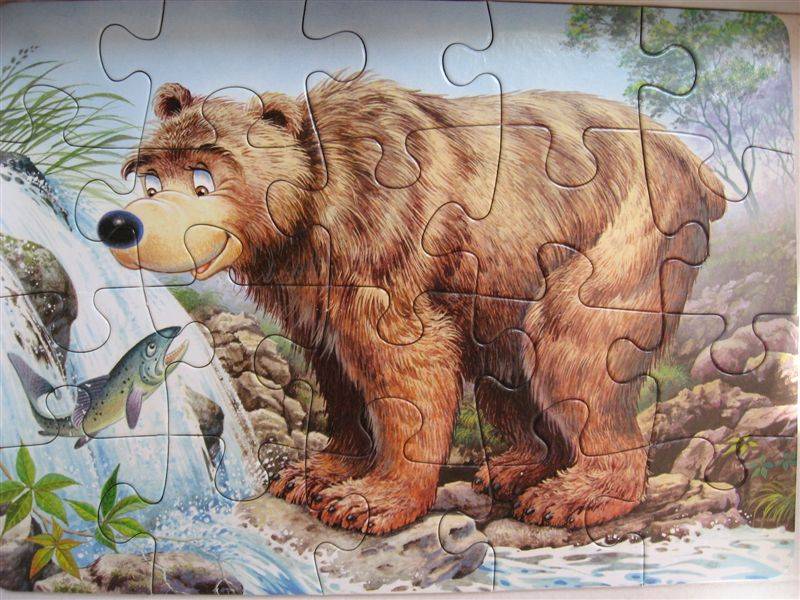 Иллюстрация 7 из 29 для Puzzle-8*12*15*20 "Звери" (4 в 1) (В-04041) | Лабиринт - игрушки. Источник: Юта