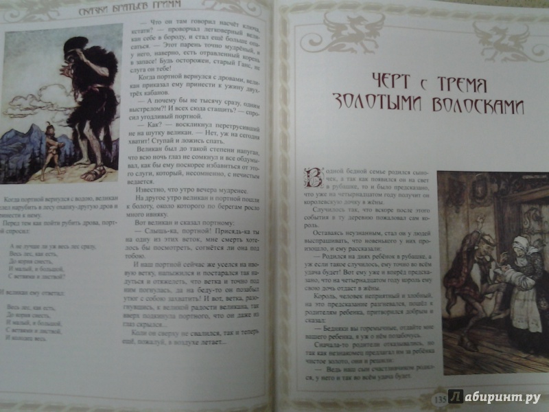 Иллюстрация 17 из 35 для Сказки братьев Гримм - Гримм Якоб и Вильгельм | Лабиринт - книги. Источник: Olga