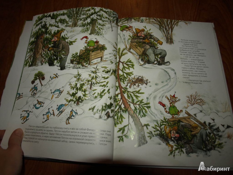 Иллюстрация 19 из 150 для Рождество в домике Петсона - Свен Нурдквист | Лабиринт - книги. Источник: Гусева  Анна Сергеевна