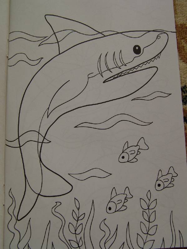 Иллюстрация 3 из 15 для Раскраска: В подводном мире | Лабиринт - книги. Источник: Лаванда