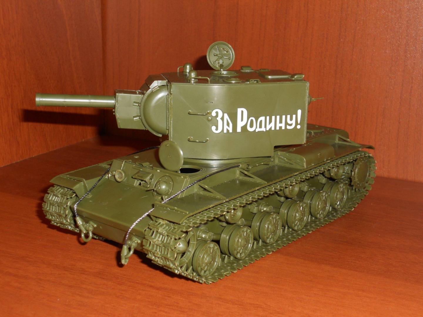 Иллюстрация 30 из 32 для Сборная модель "Советский тяжёлый танк КВ-2" (3608) | Лабиринт - игрушки. Источник: Смирнов  Юрий Николаевич