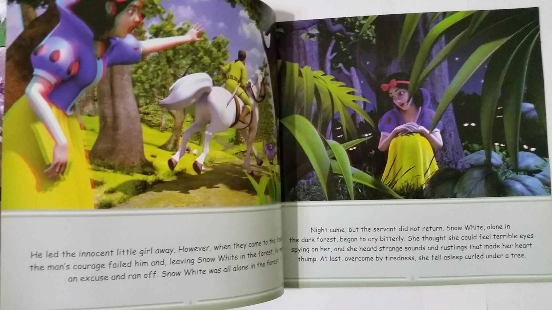 Иллюстрация 7 из 7 для Snow White and the Seven Dwarts. Сказки 3D | Лабиринт - книги. Источник: Vika_PV
