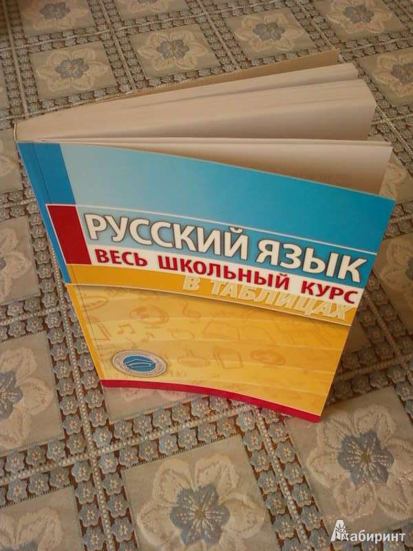 Иллюстрация 17 из 31 для Русский язык. Весь школьный курс в таблицах | Лабиринт - книги. Источник: Natalya4099