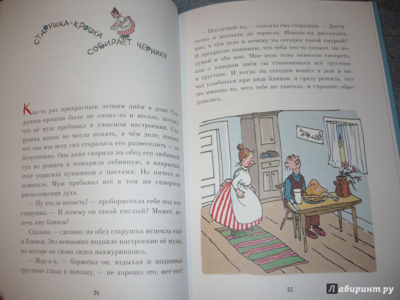 Иллюстрация 44 из 59 для Старушка-крошка-с-чайную-ложку - Альф Прёйсен | Лабиринт - книги. Источник: angela_kvitka