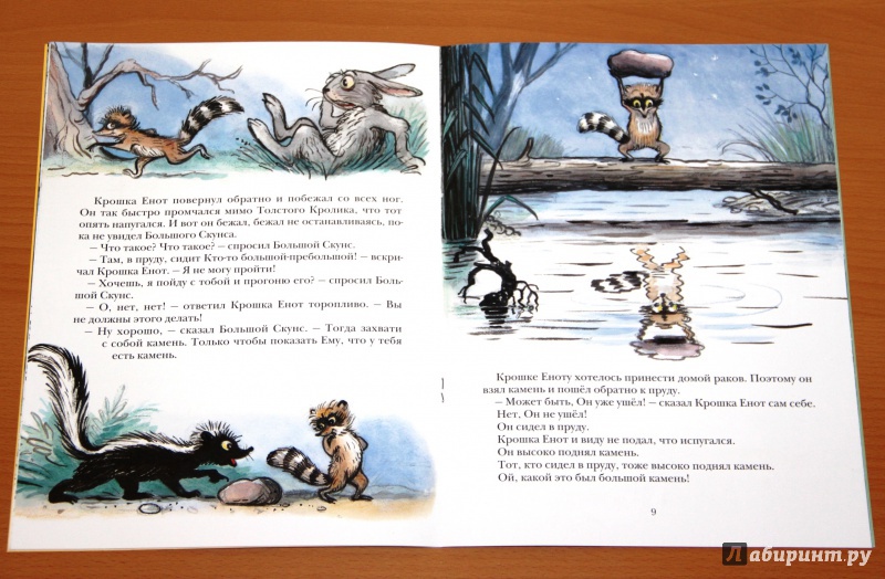 Иллюстрация 72 из 97 для Крошка Енот и тот, кто сидит в пруду - Лилиан Муур | Лабиринт - книги. Источник: Tatiana_Ru