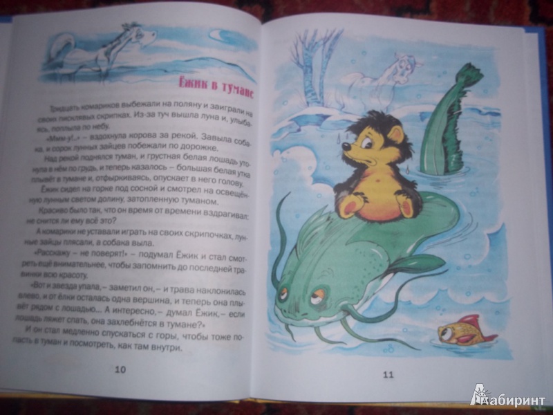 Иллюстрация 4 из 5 для Ежик в тумане - Сергей Козлов | Лабиринт - книги. Источник: Комедиант