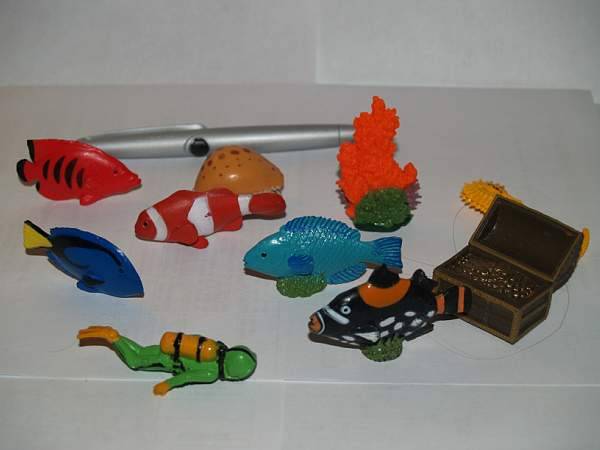 Иллюстрация 2 из 16 для Коралловый риф, 12 фигурок (699104) | Лабиринт - игрушки. Источник: Cовушка