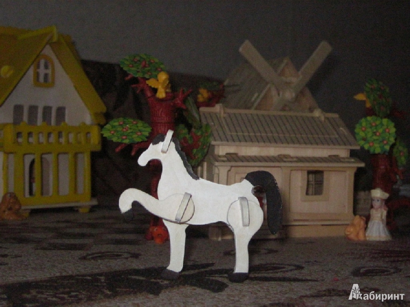 Иллюстрация 1 из 3 для Сборная модель "Лошадь" (MA1011) | Лабиринт - игрушки. Источник: Белочка