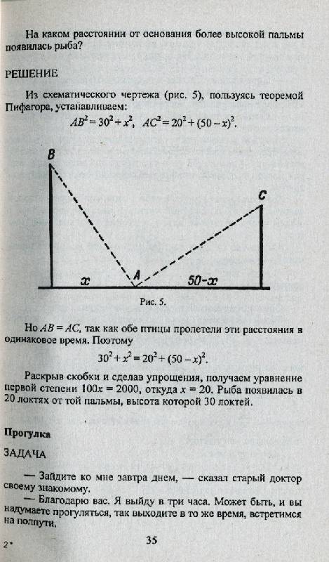 Иллюстрация 6 из 11 для Занимательная алгебра - Яков Перельман | Лабиринт - книги. Источник: РИВА
