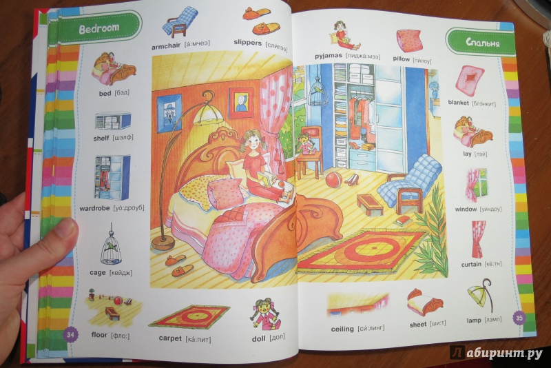 Иллюстрация 6 из 10 для Первый иллюстрированный англо-русский словарь для детей | Лабиринт - книги. Источник: Евсюнина  Мария