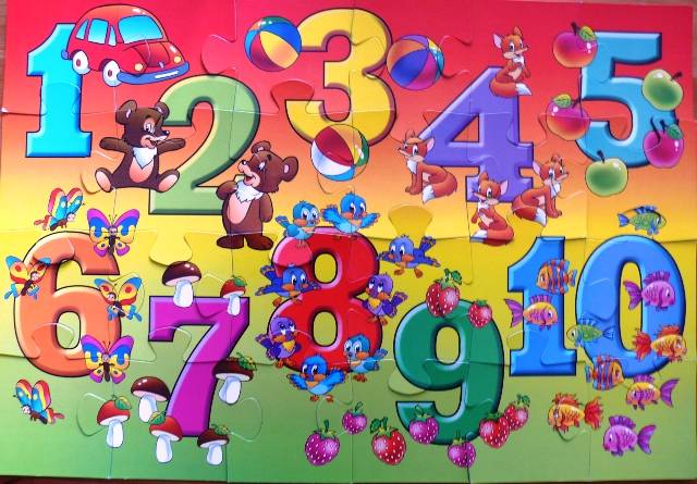 Иллюстрация 2 из 3 для Step Puzzle-24 MAXI 70004 Цифры | Лабиринт - игрушки. Источник: personok