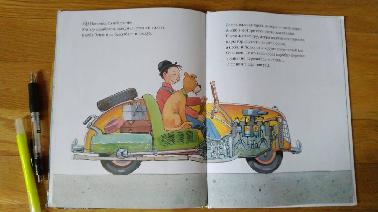 Иллюстрация 87 из 87 для Мулле Мек собирает автомобиль - Георг Юхансон | Лабиринт - книги. Источник: Анна Анн