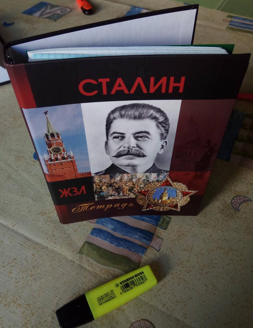 Иллюстрация 20 из 26 для Тетрадь на кольцах "ЖЗЛ. Сталин" (120 листов, А5, клетка) | Лабиринт - канцтовы. Источник: МАрковка