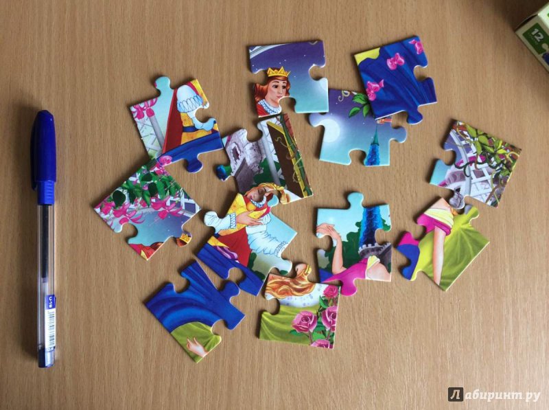 Иллюстрация 3 из 11 для Puzzle-12 "Сказки для принцесс", в ассортименте (П12-1264) | Лабиринт - игрушки. Источник: Грачёва  Татьяна