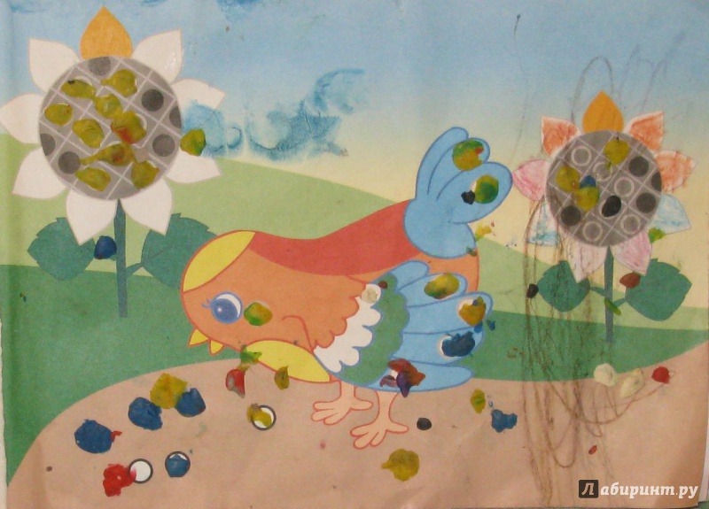 Иллюстрация 44 из 46 для Цветные пальчики. Рисование без кисточки - М. Колпакова | Лабиринт - книги. Источник: Oksana Shelemei