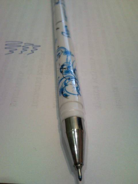 Иллюстрация 5 из 10 для Ручка гелевая "Joy" 0,5мм синяя (010075-02) | Лабиринт - канцтовы. Источник: swallow_ann
