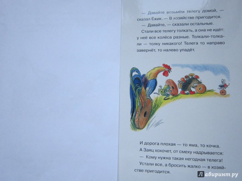 Иллюстрация 10 из 17 для Разные колеса - Владимир Сутеев | Лабиринт - книги. Источник: Кулыгина  Елена