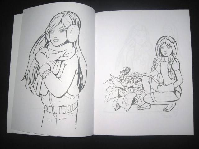Иллюстрация 13 из 15 для Раскраска для девочек. Выпуск 5 | Лабиринт - книги. Источник: Алена
