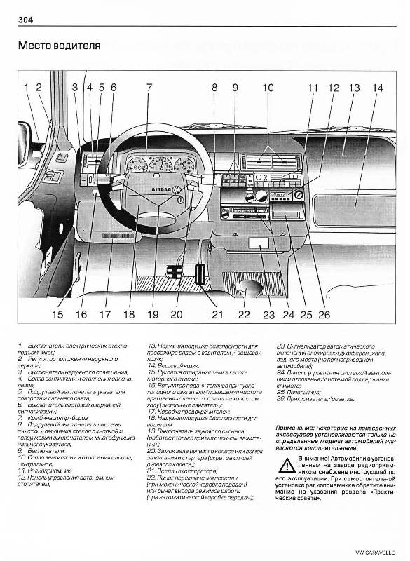 Иллюстрация 26 из 27 для VW Caravelle/Transporter/Multivan/California. C 1990. Ремонт и техобслуживание - Ганс-Рюдигер Этцольд | Лабиринт - книги. Источник: Риззи