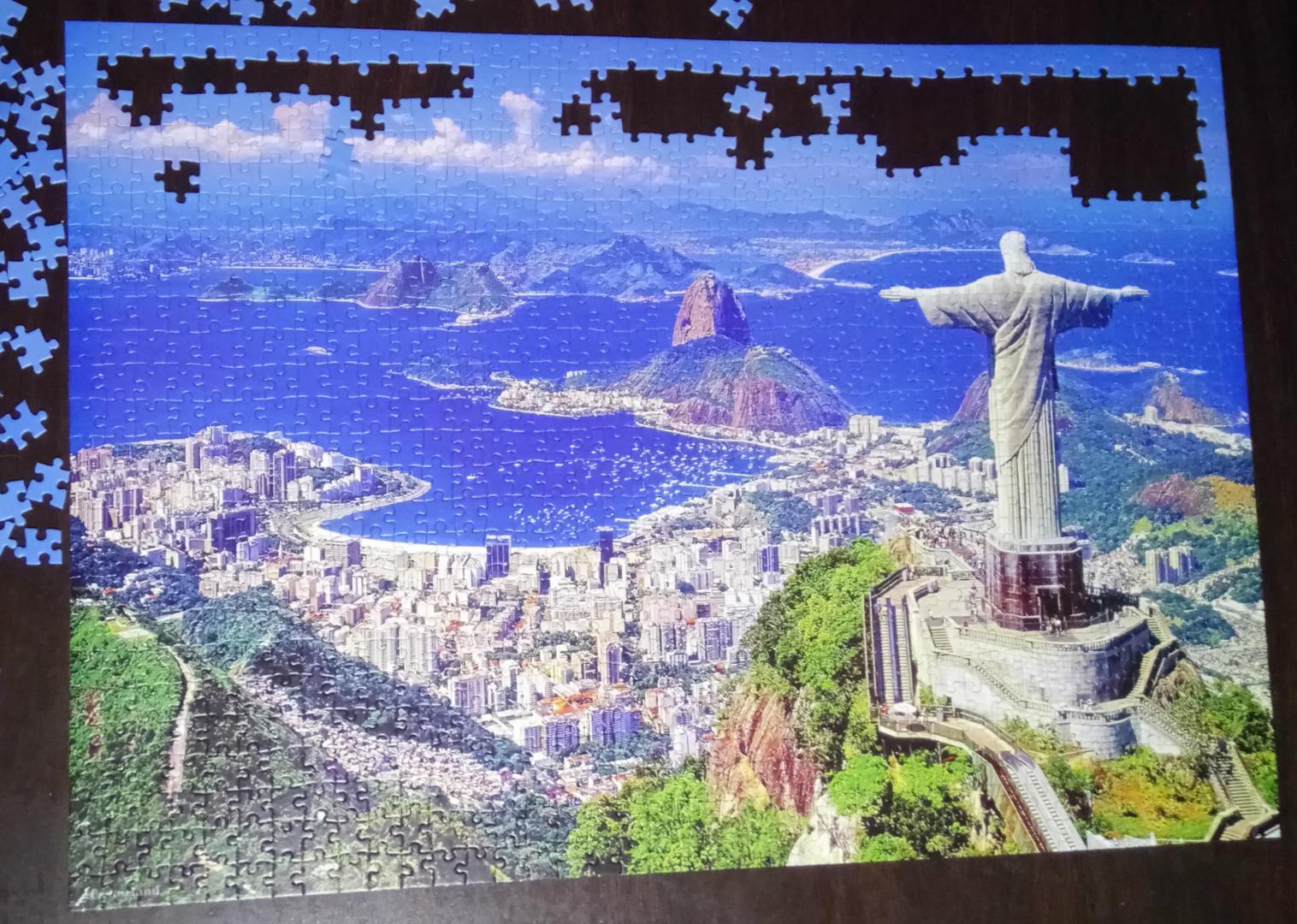 Иллюстрация 19 из 24 для Puzzle-1000 "Рио-де-Жанейро" (C-102846) | Лабиринт - игрушки. Источник: Плесовских  Екатерина