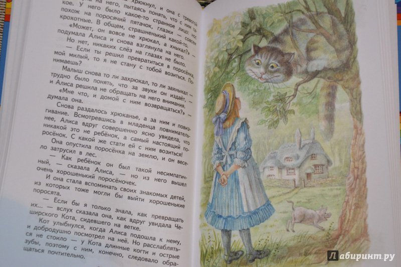 Иллюстрация 57 из 61 для Алиса в Стране Чудес - Льюис Кэрролл | Лабиринт - книги. Источник: Шевчук  Евгения Ивановна